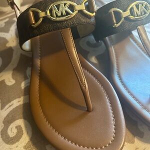 Michael Kors Brown Sandals